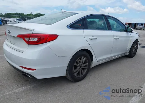 2015 Hyundai Sonata Se from USA, damaged, VIN 5NPE24AF8FH092271